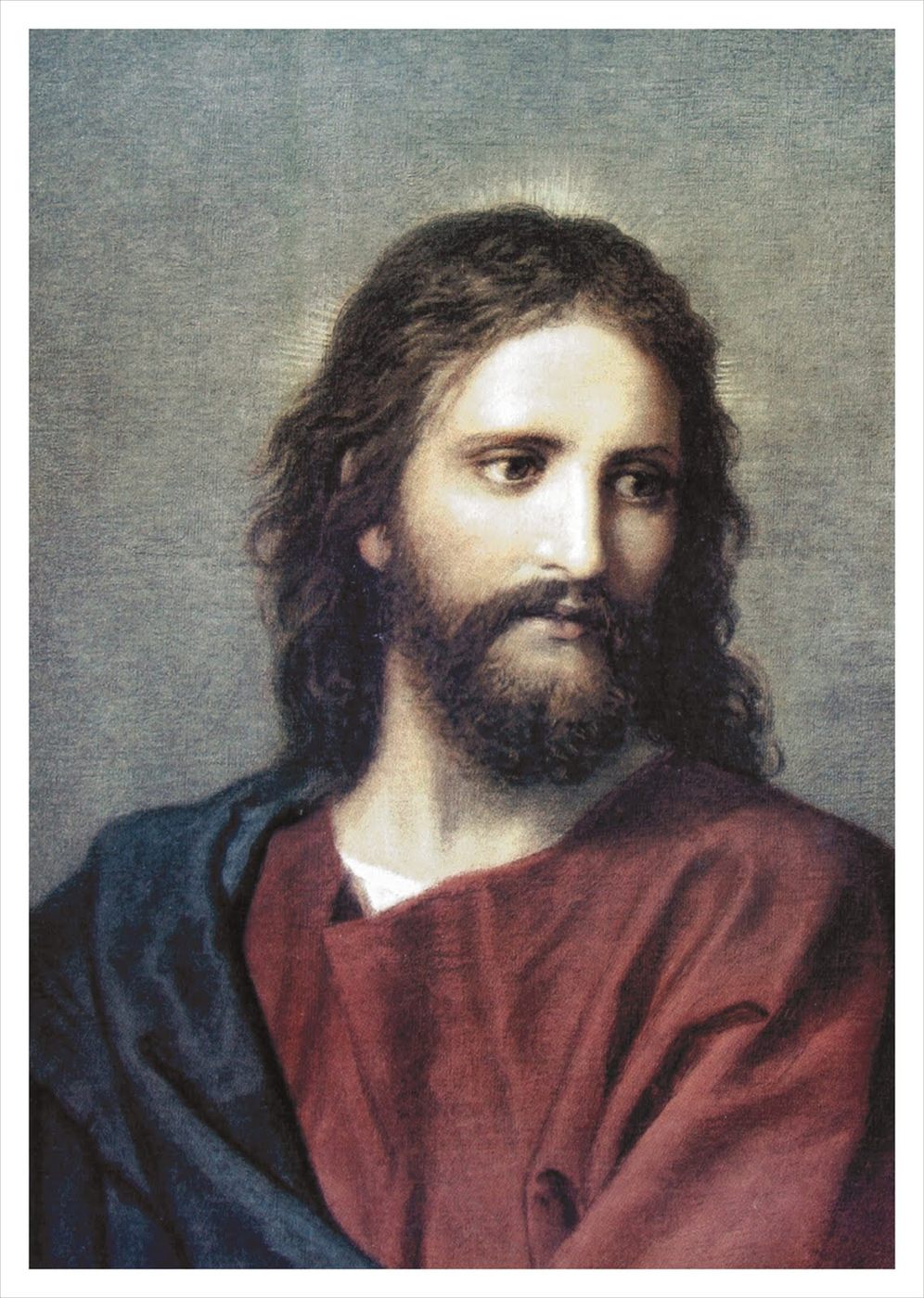 Head of Christ by Heinrich Hofmann